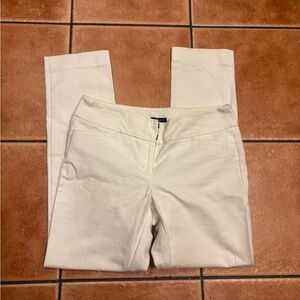 Ann Taylor White Signature Pants